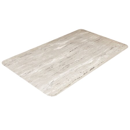 Crown Matting Technologies Antifatigue Mat, 12' L x 3' W, 9/16" Thickness, Gray WV 3832FY
